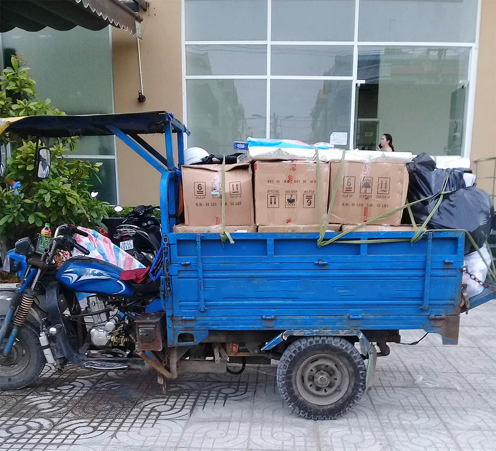 dịch vụ xe ba gác chở thuê quận thủ đức